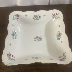 Edelstein Maria Theresia Bavaria Square Vegetable/‎ Serving  Dish"Florabell"